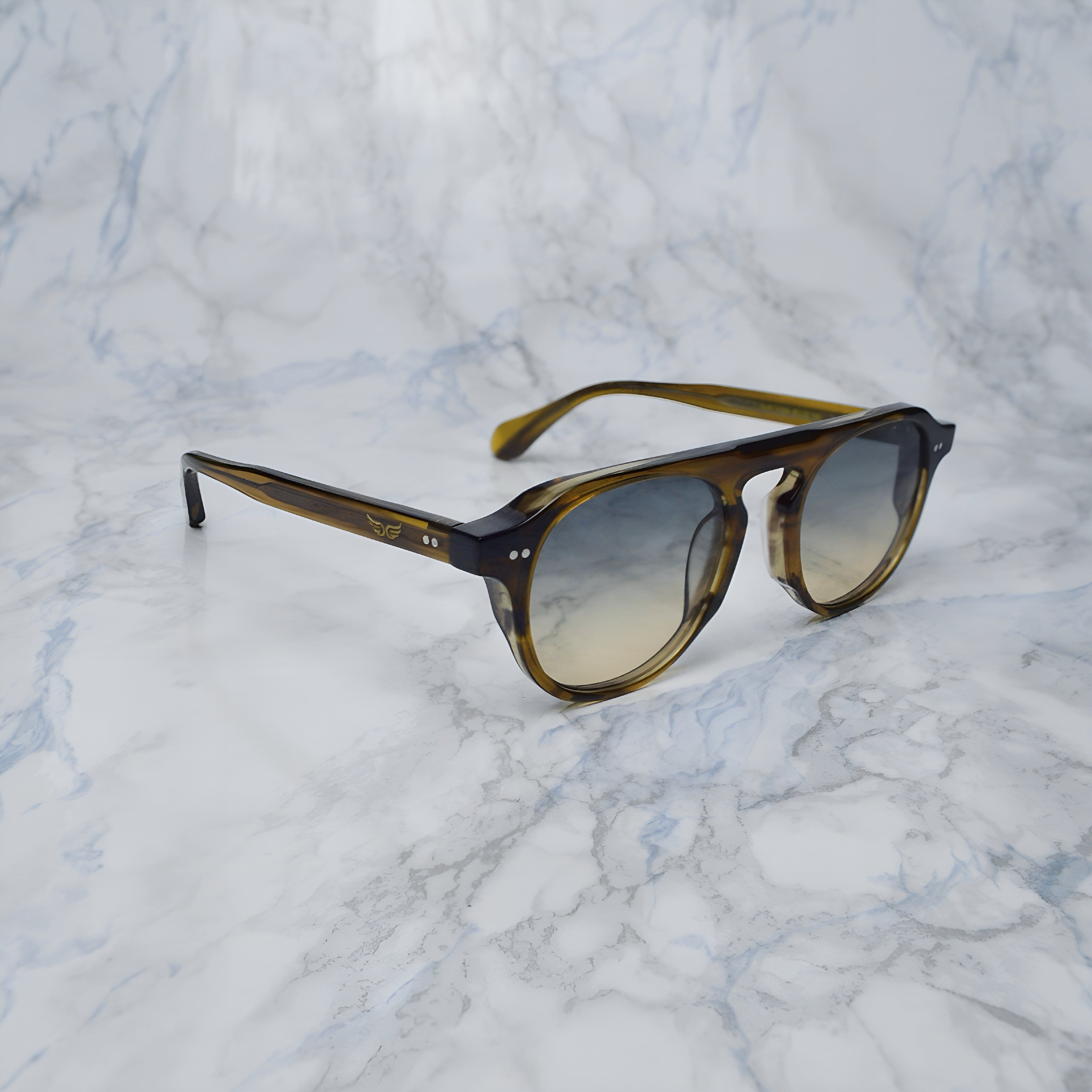 Sunglasses Transparent Brown