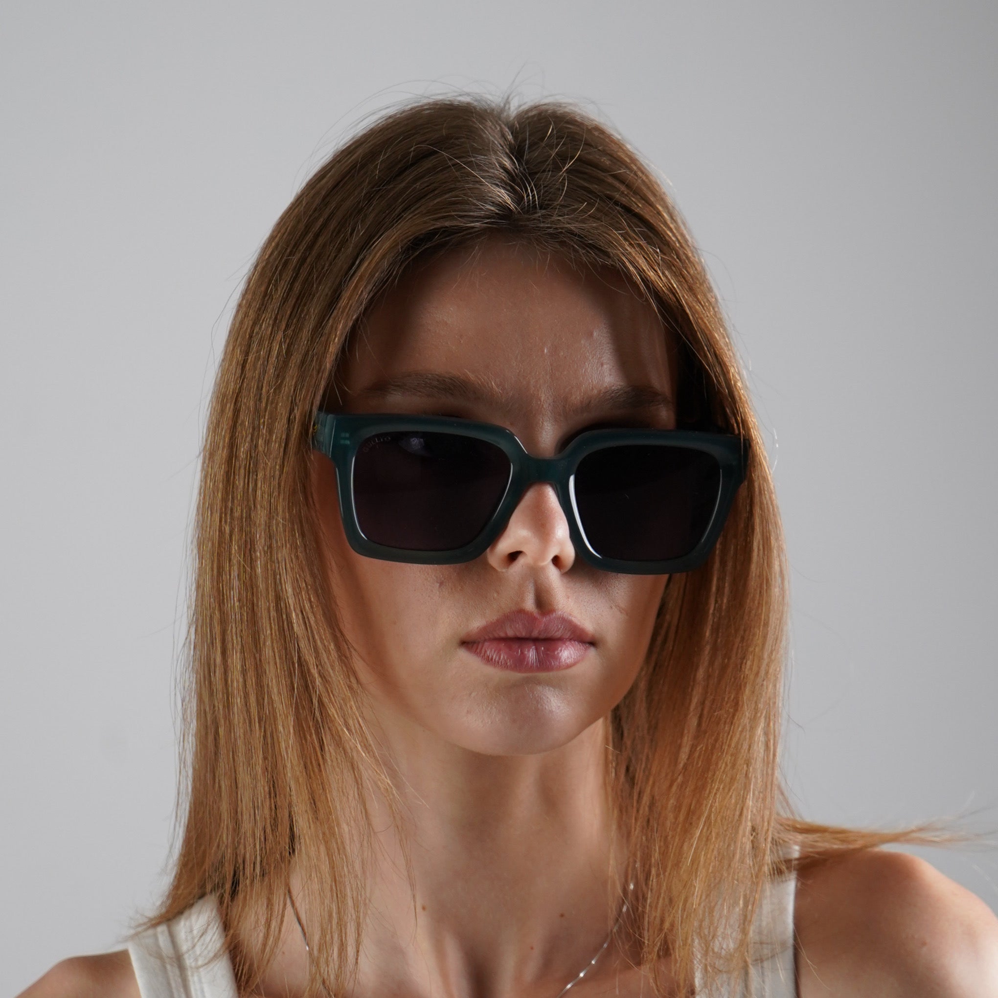 Sunglasses Transparent Green