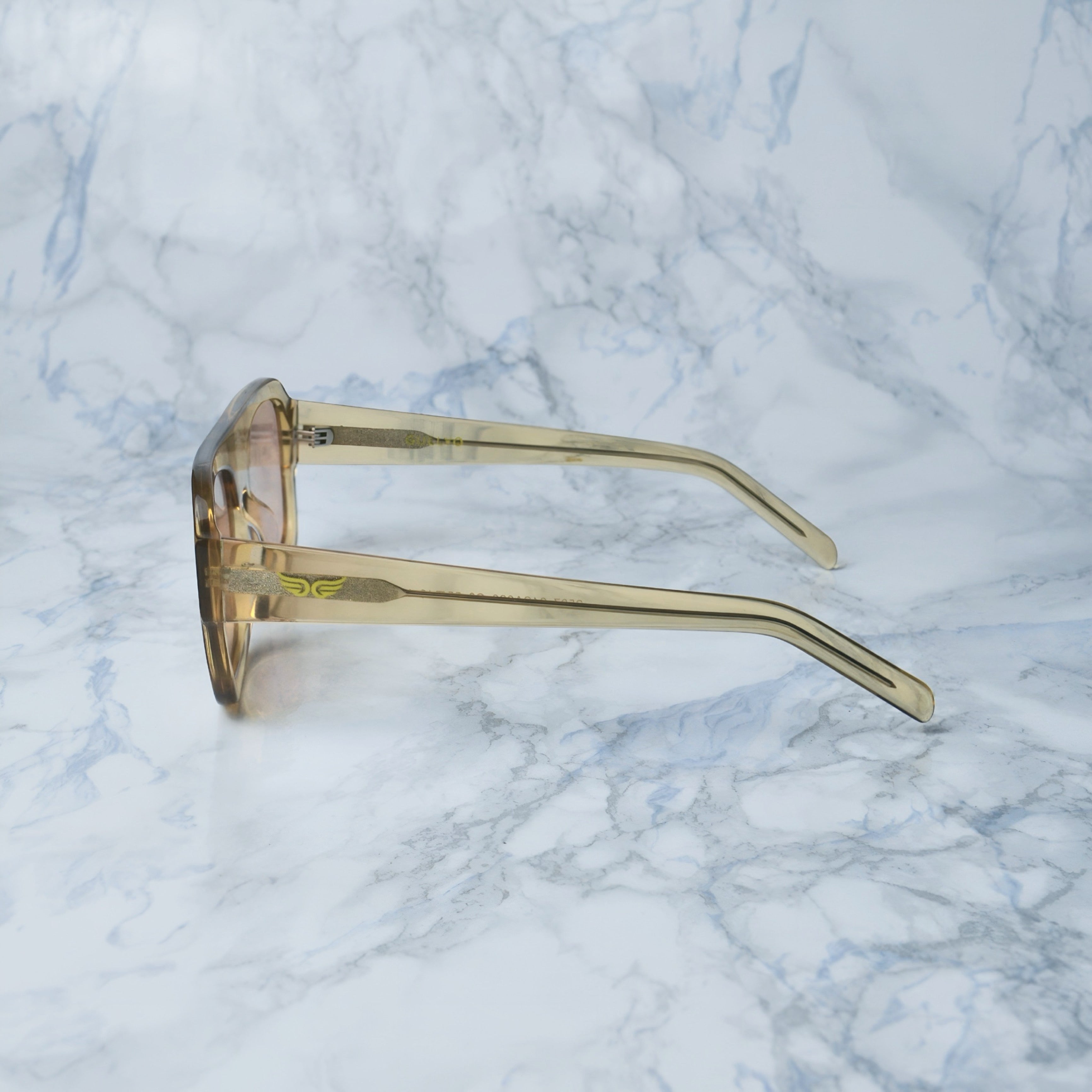 Sunglasses Transparent Beige