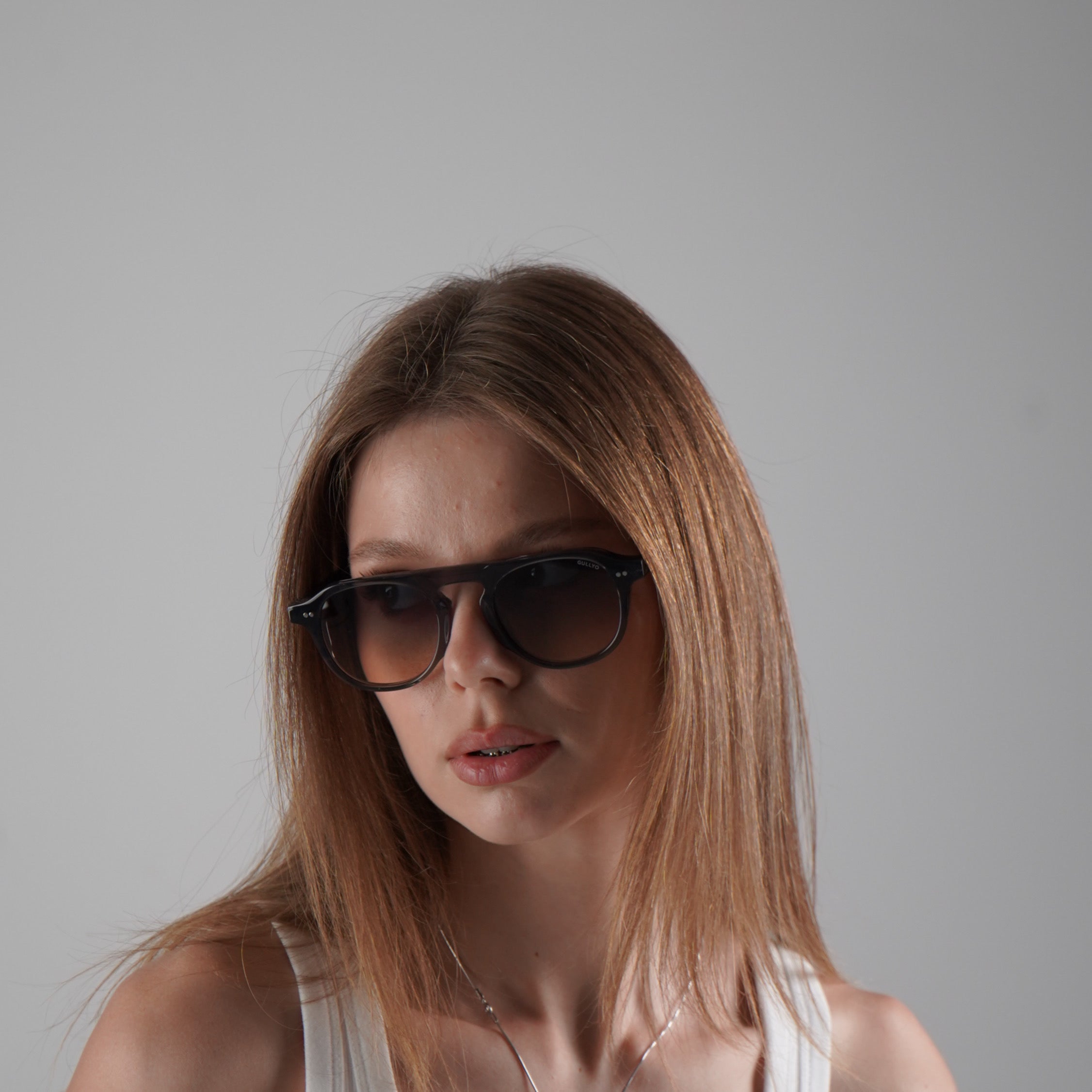 Sunglasses Transparent Gray