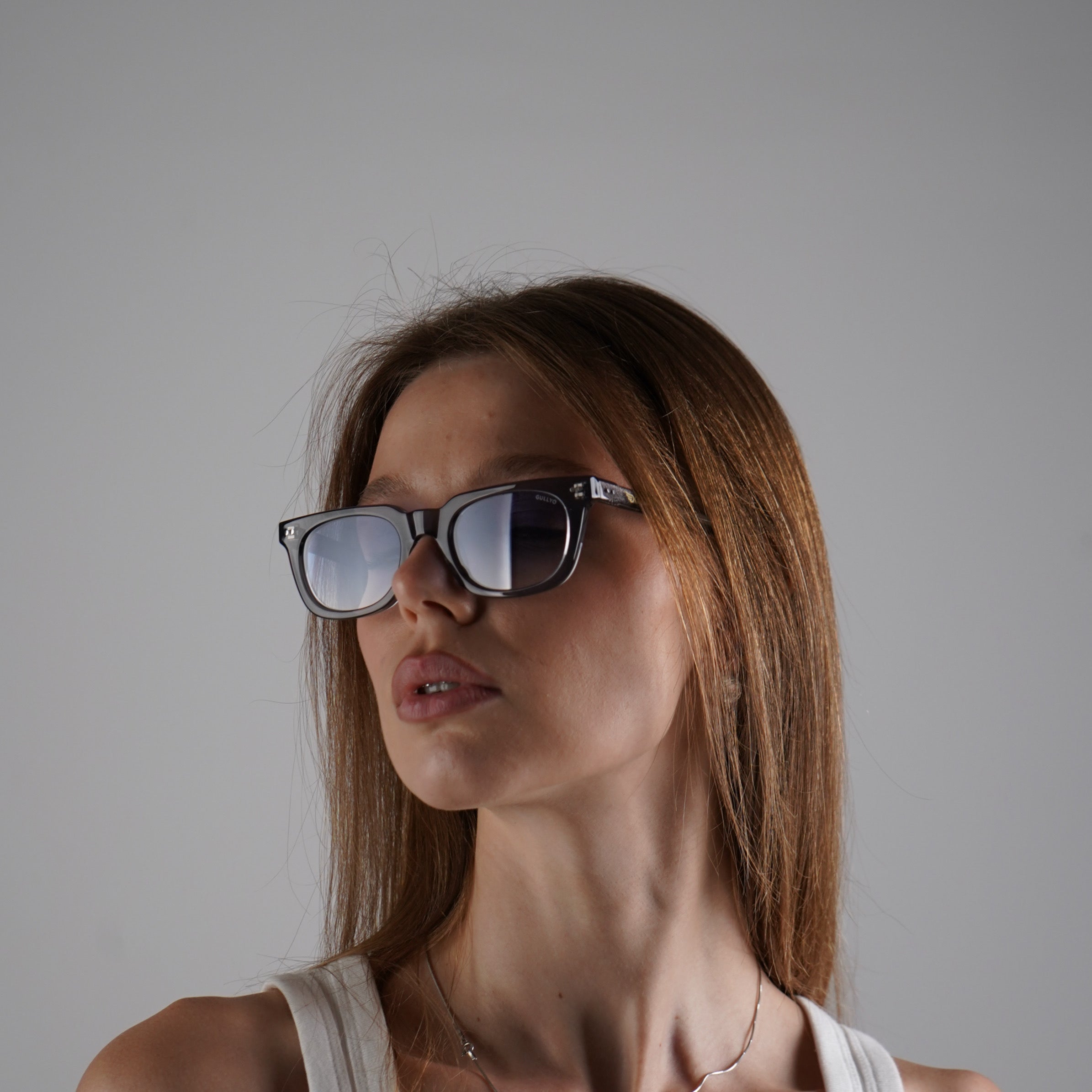 Sunglasses Gray Transparent
