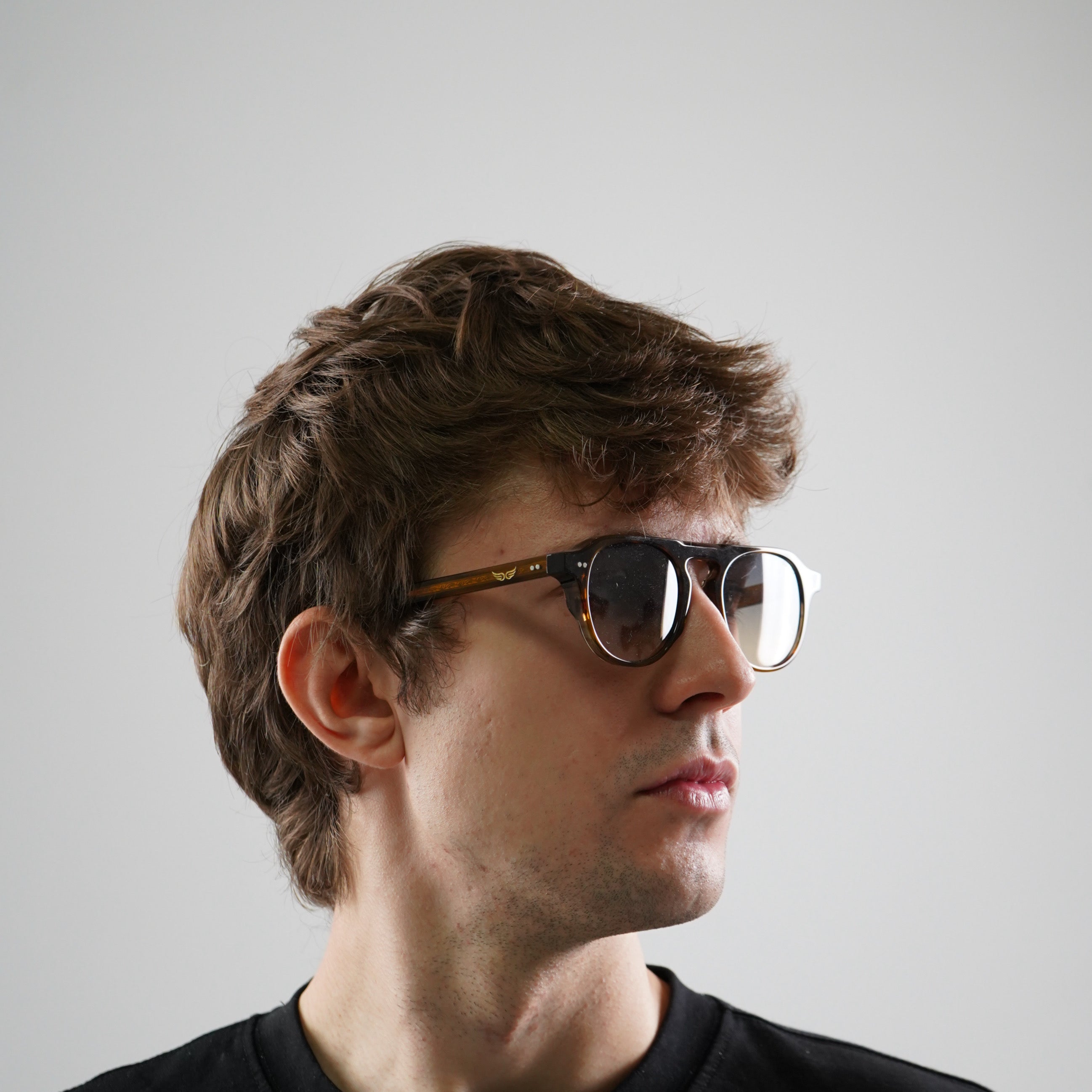 Sunglasses Transparent Brown