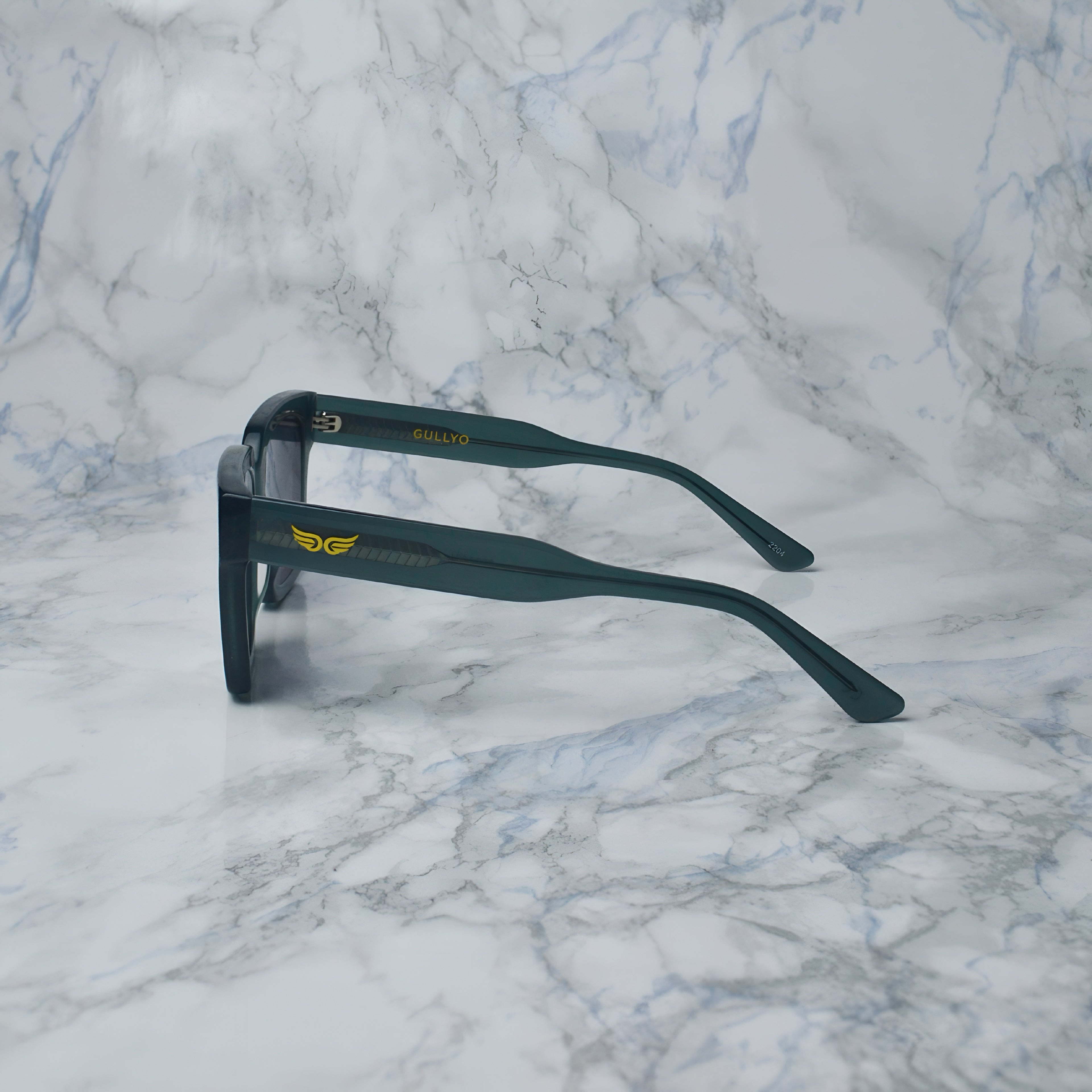 Sunglasses Transparent Green