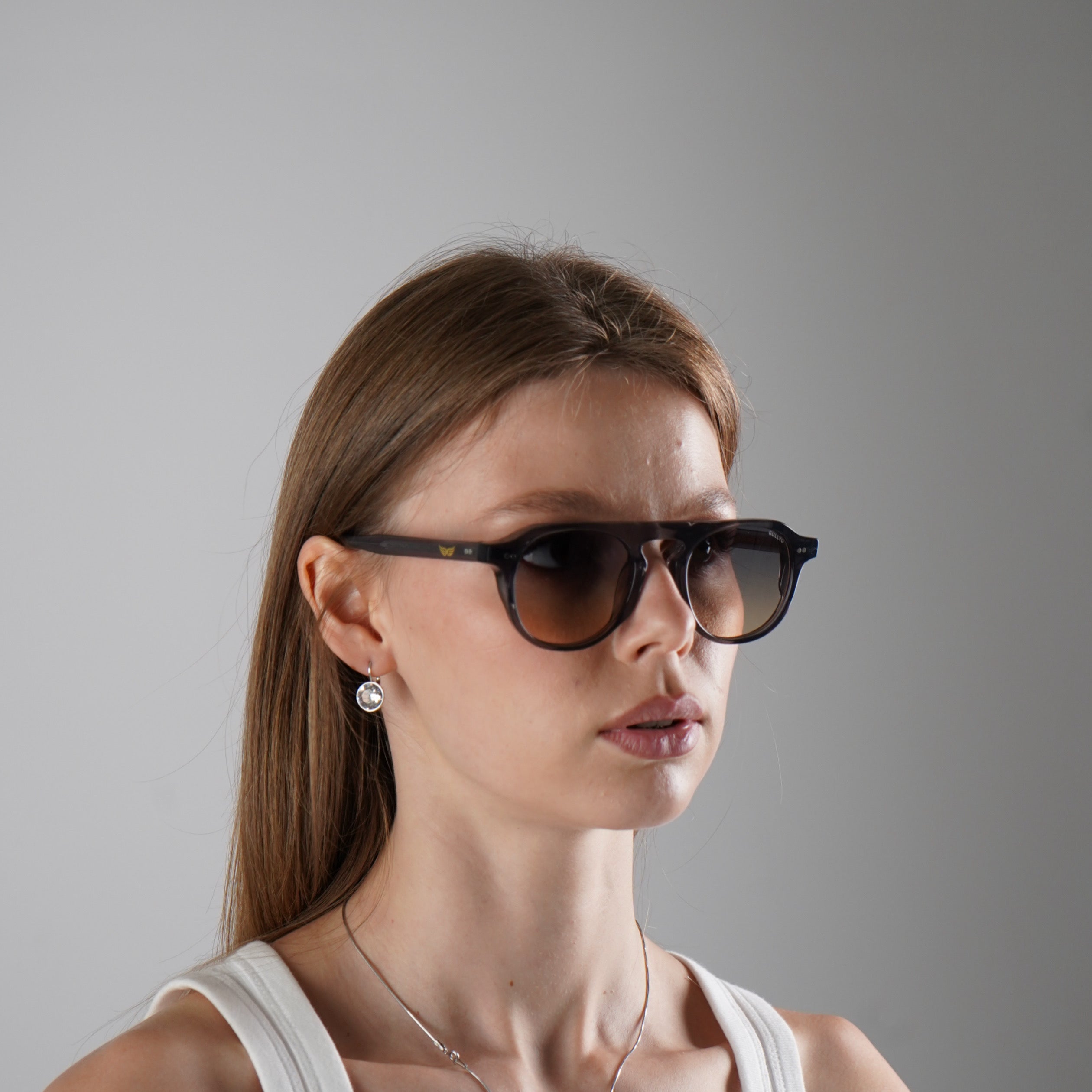 Sunglasses Transparent Gray