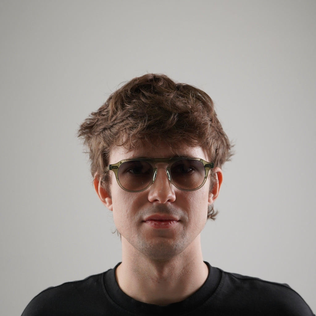 Sunglasses Transparent Green