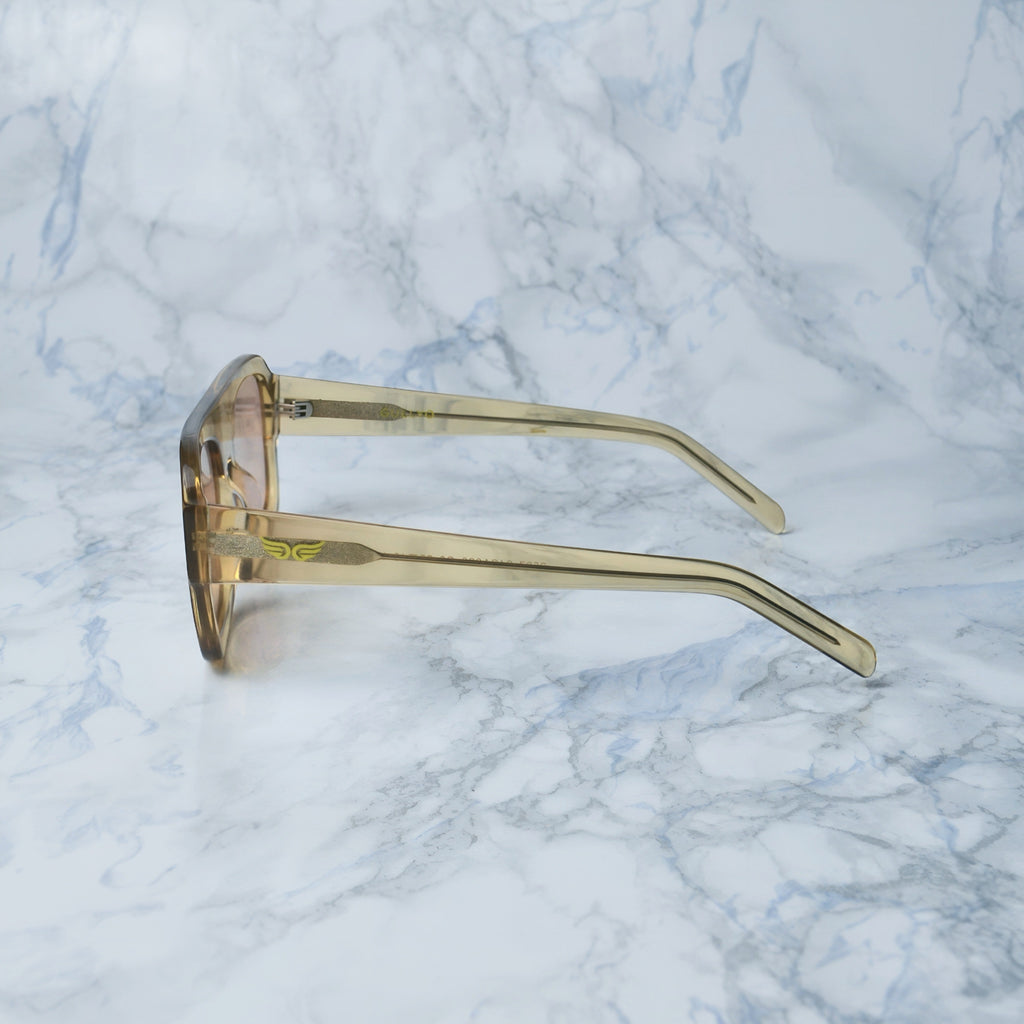 Sunglasses Transparent Beige 