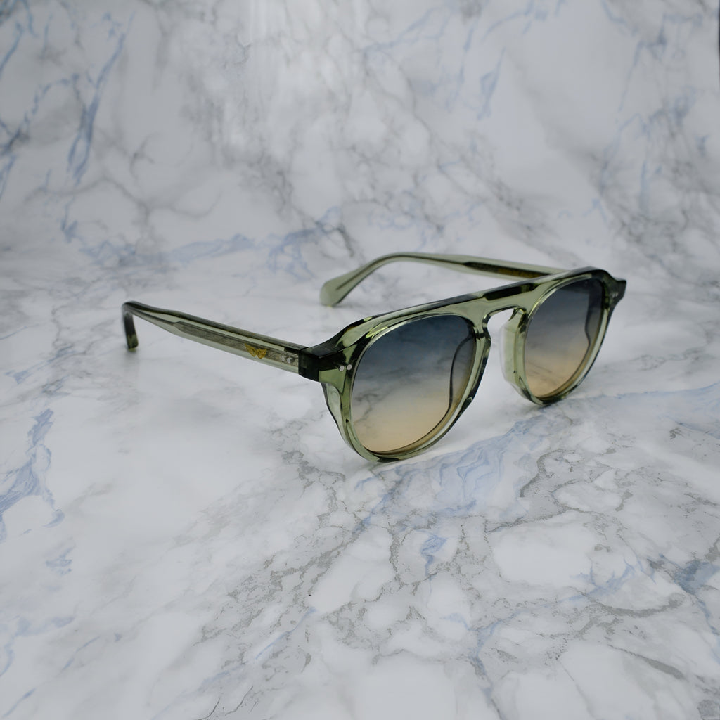 Sunglasses Transparent Green