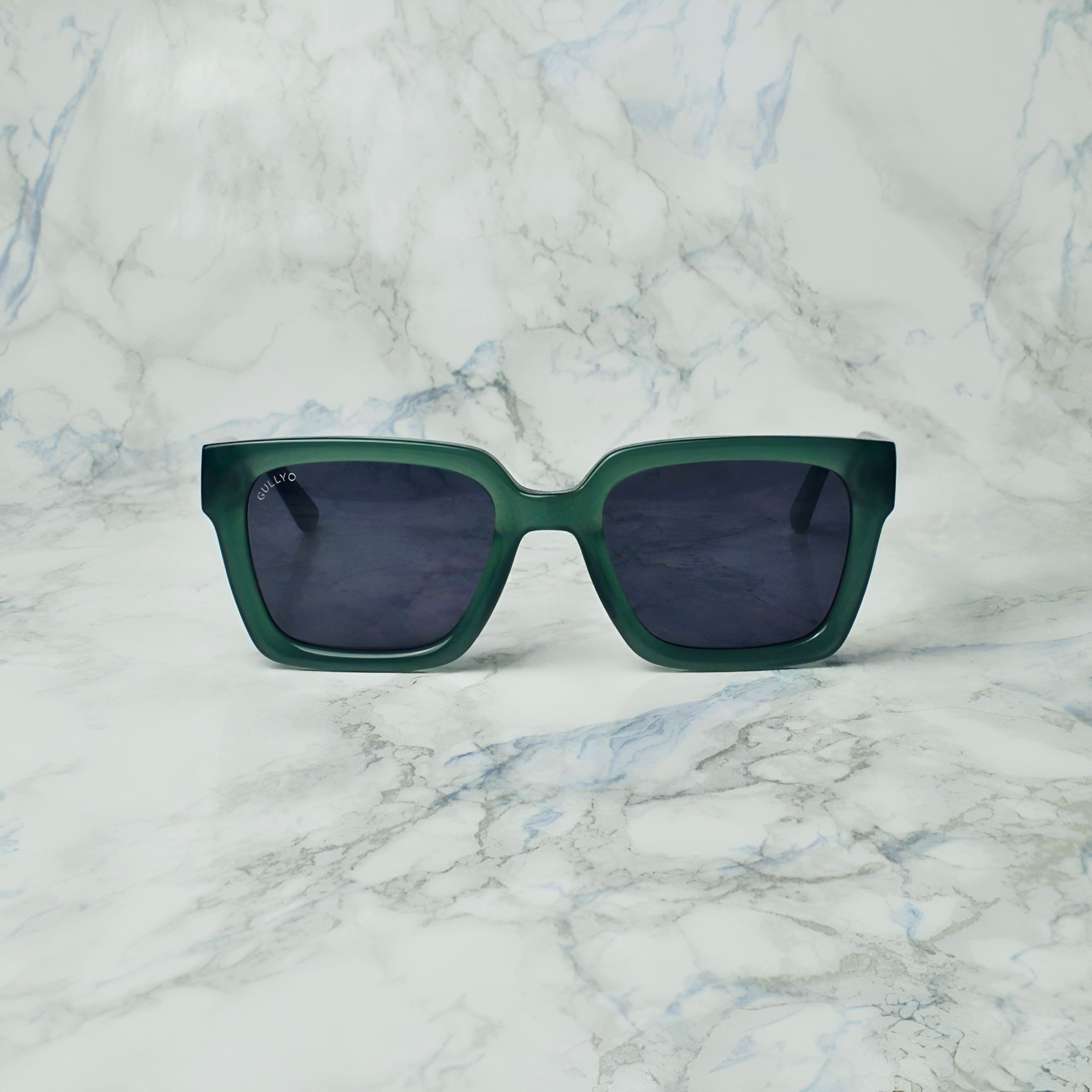 Sunglasses Transparent Green