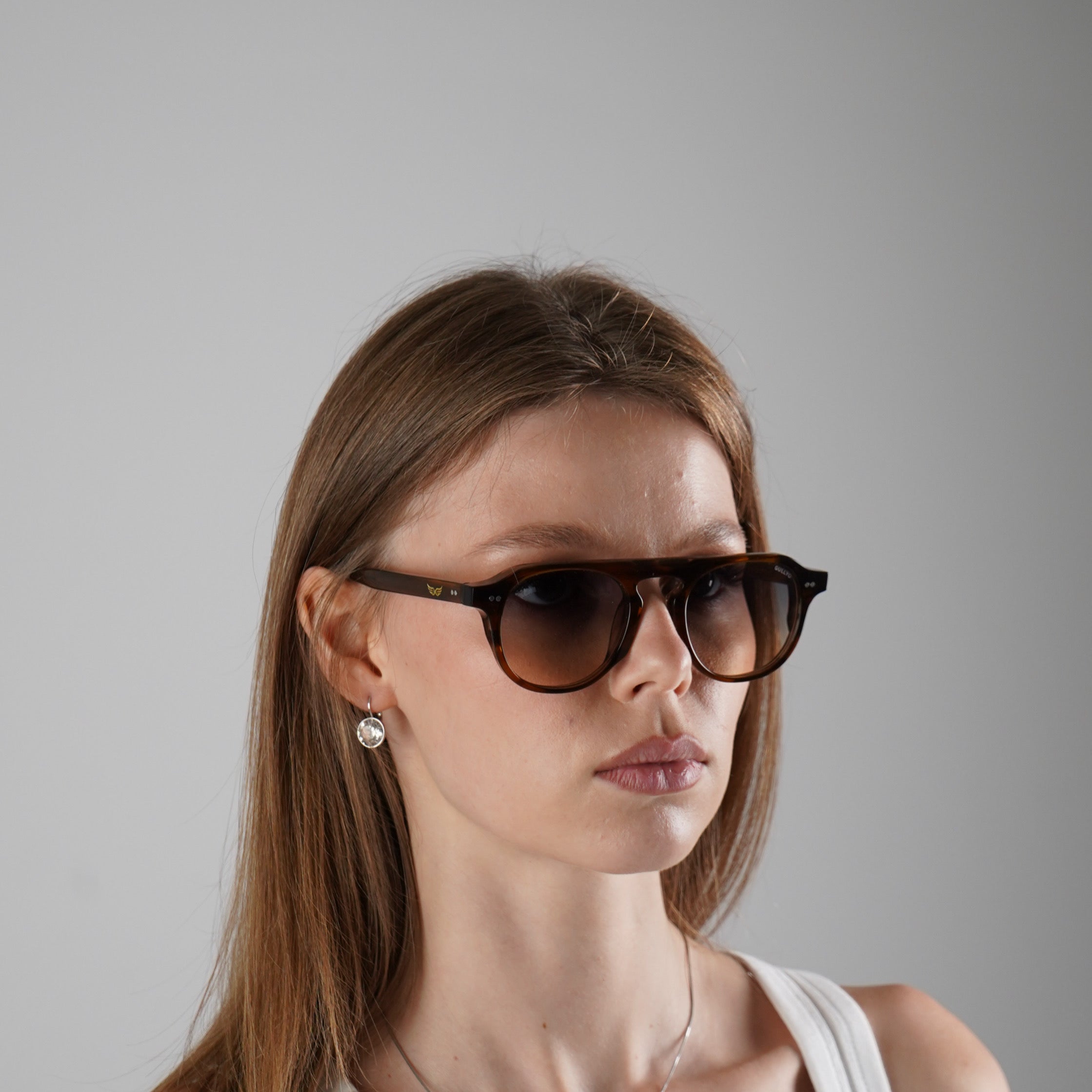 Sunglasses Transparent Brown
