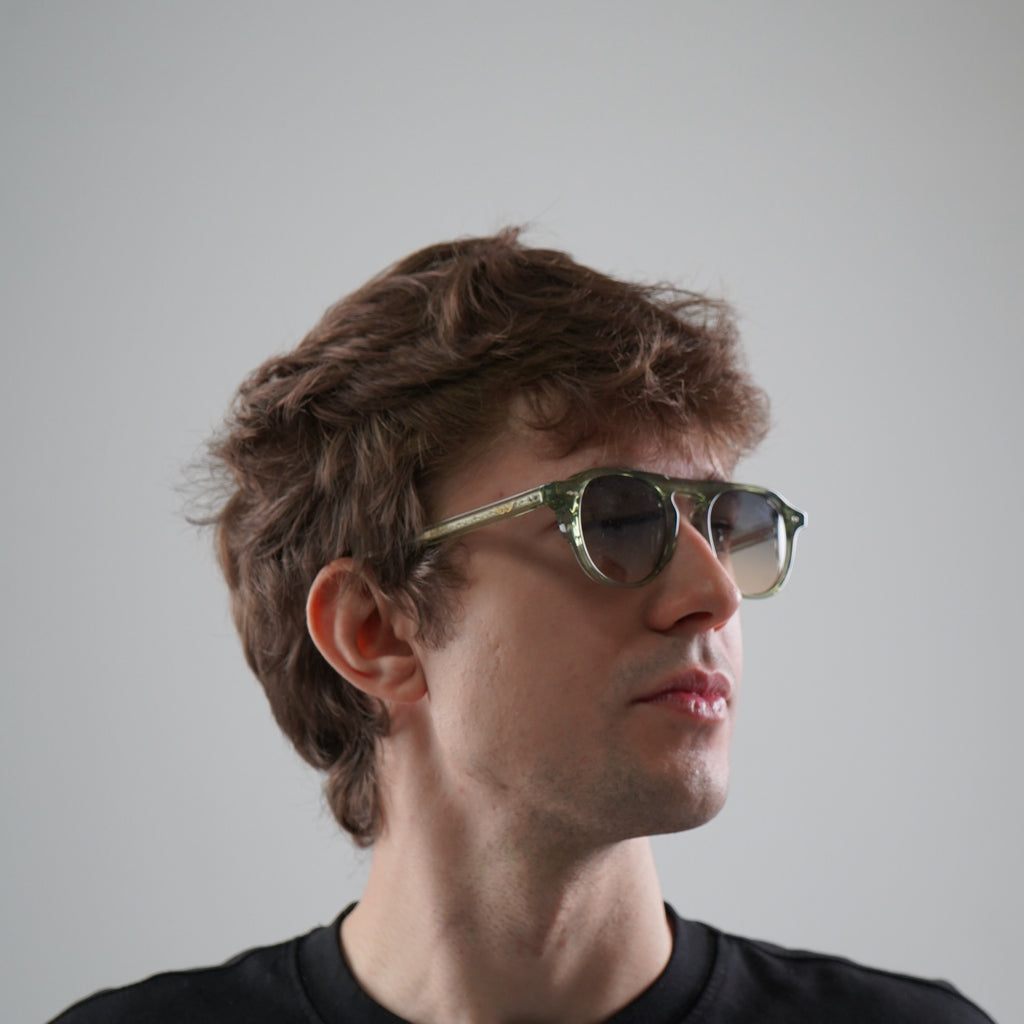 Sunglasses Transparent Green