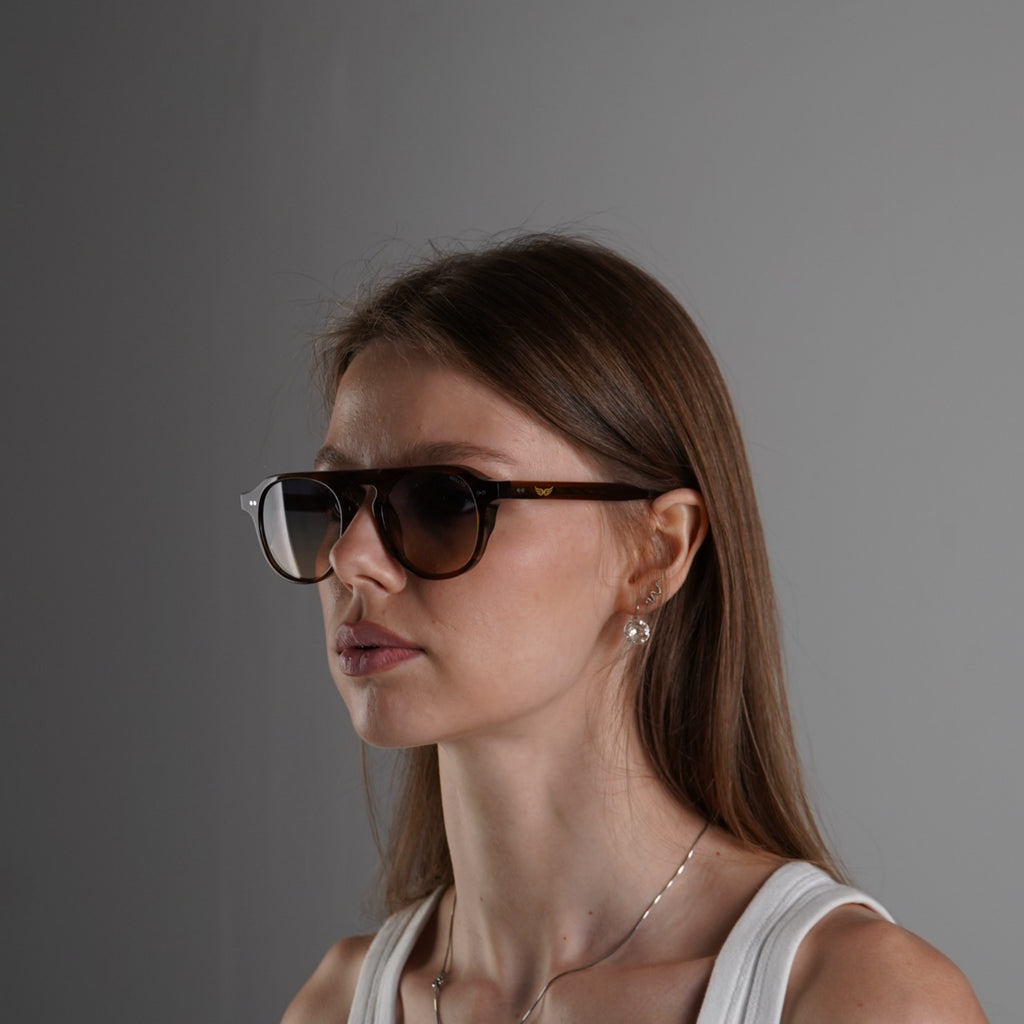 Sunglasses Transparent Brown