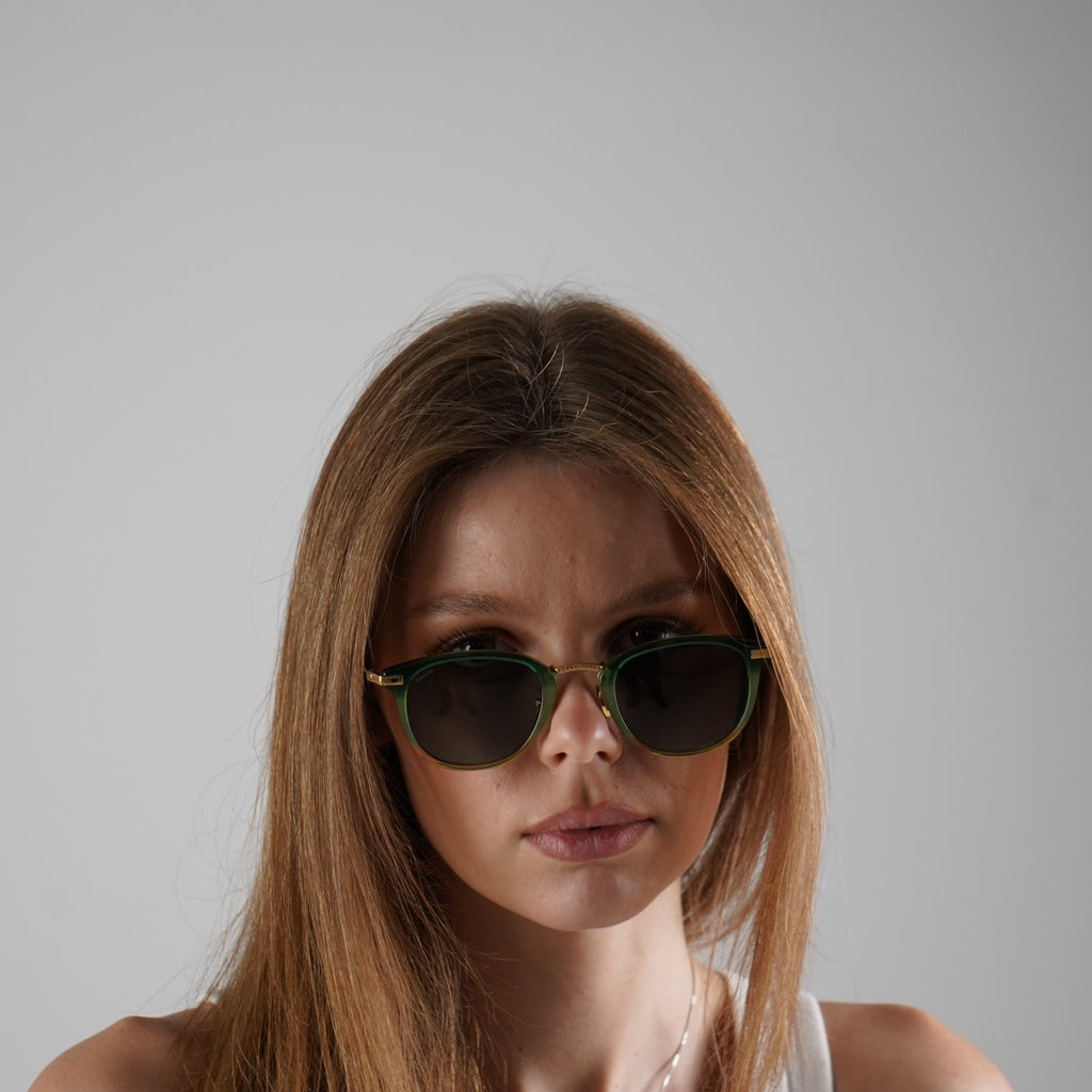 Sunglasses  Green & Gold 