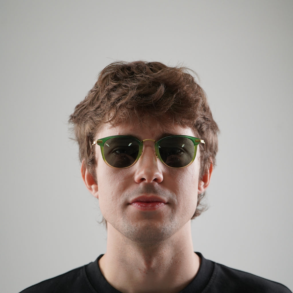 Sunglasses  Green & Gold 