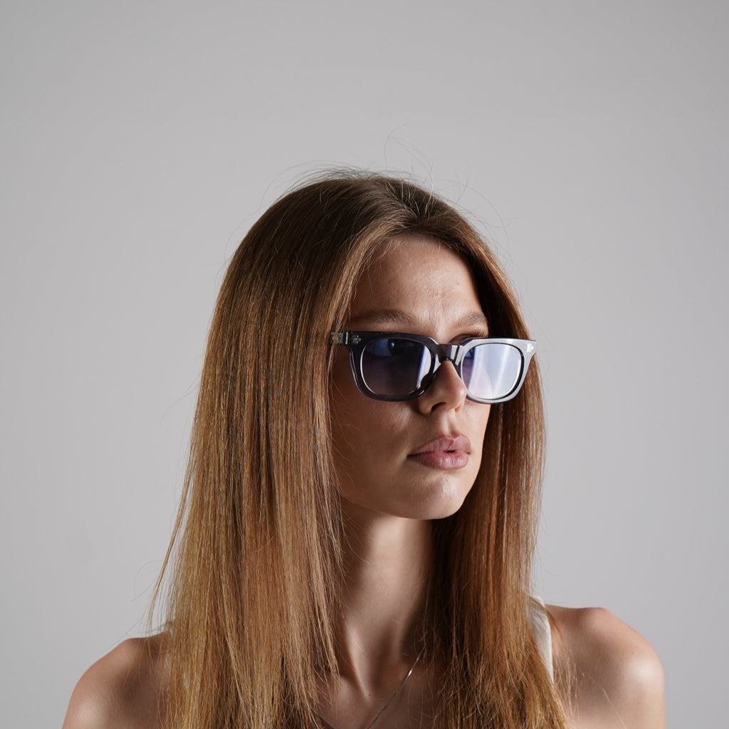 Sunglasses Gray Transparent