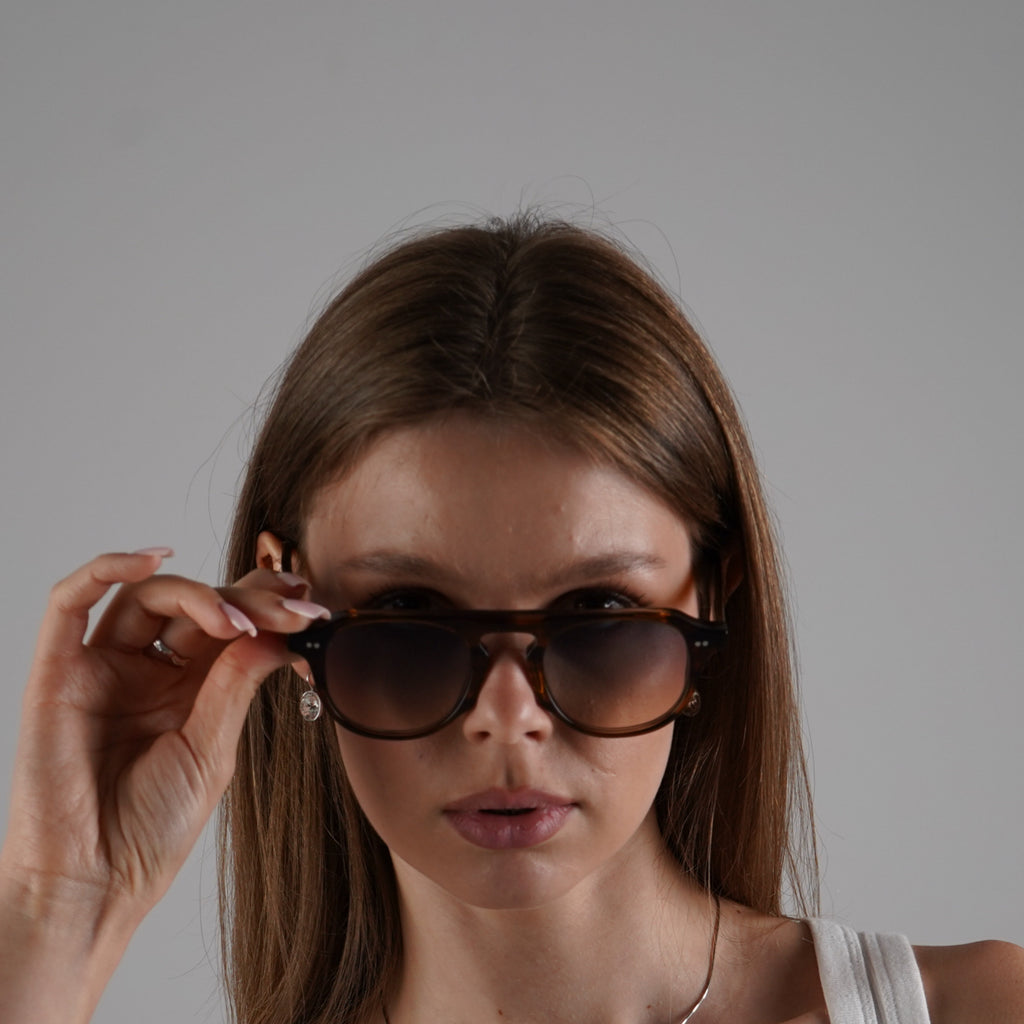 Sunglasses Transparent Brown