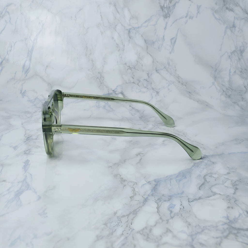 Sunglasses Transparent Green