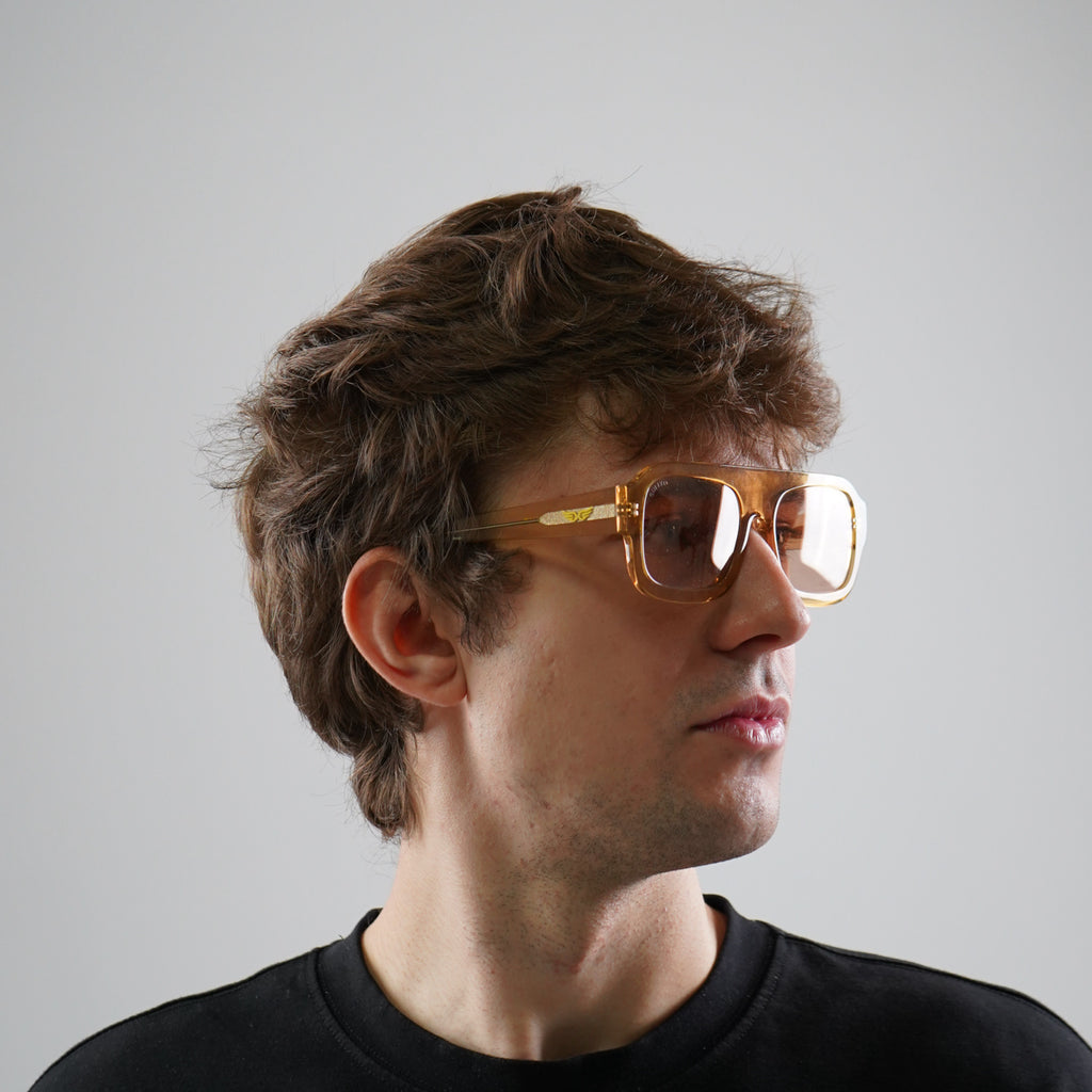 Sunglasses Transparent Beige 