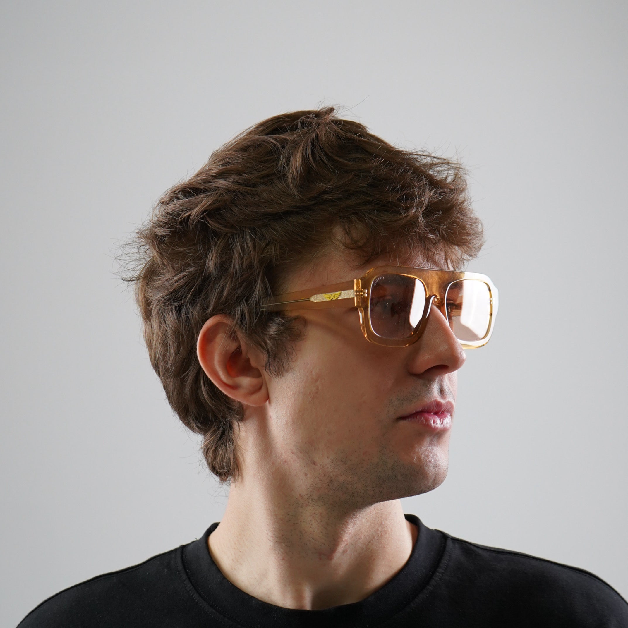 Sunglasses Transparent Beige 